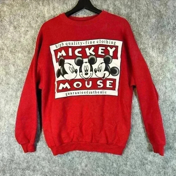 Jerry Leigh Tops - Vintage Jerry Leigh Mickey Mouse Crewneck Sweater - XL
